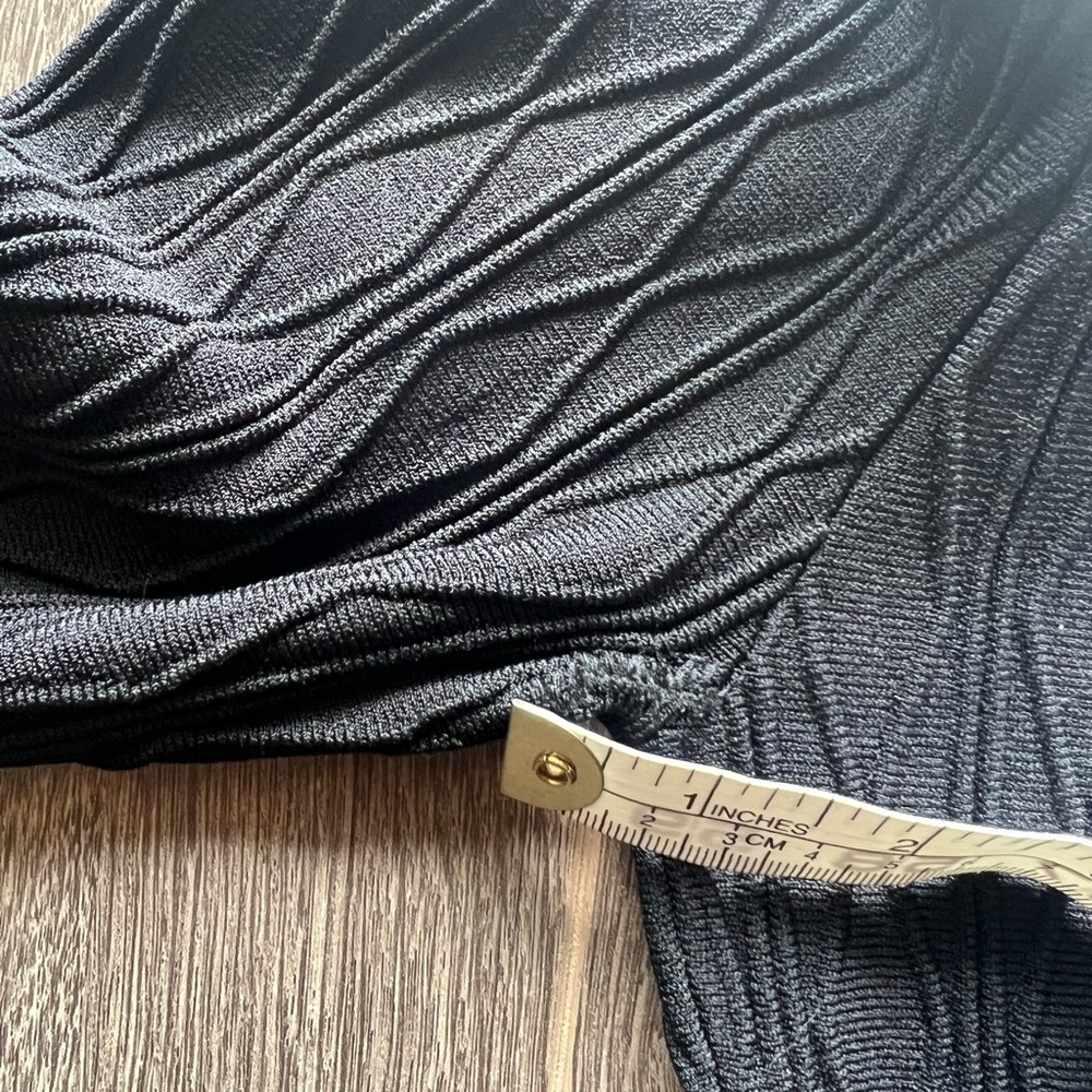 The Kooples lace collar compression knit romantic cold shoulder mini dress - Picture 15 of 16